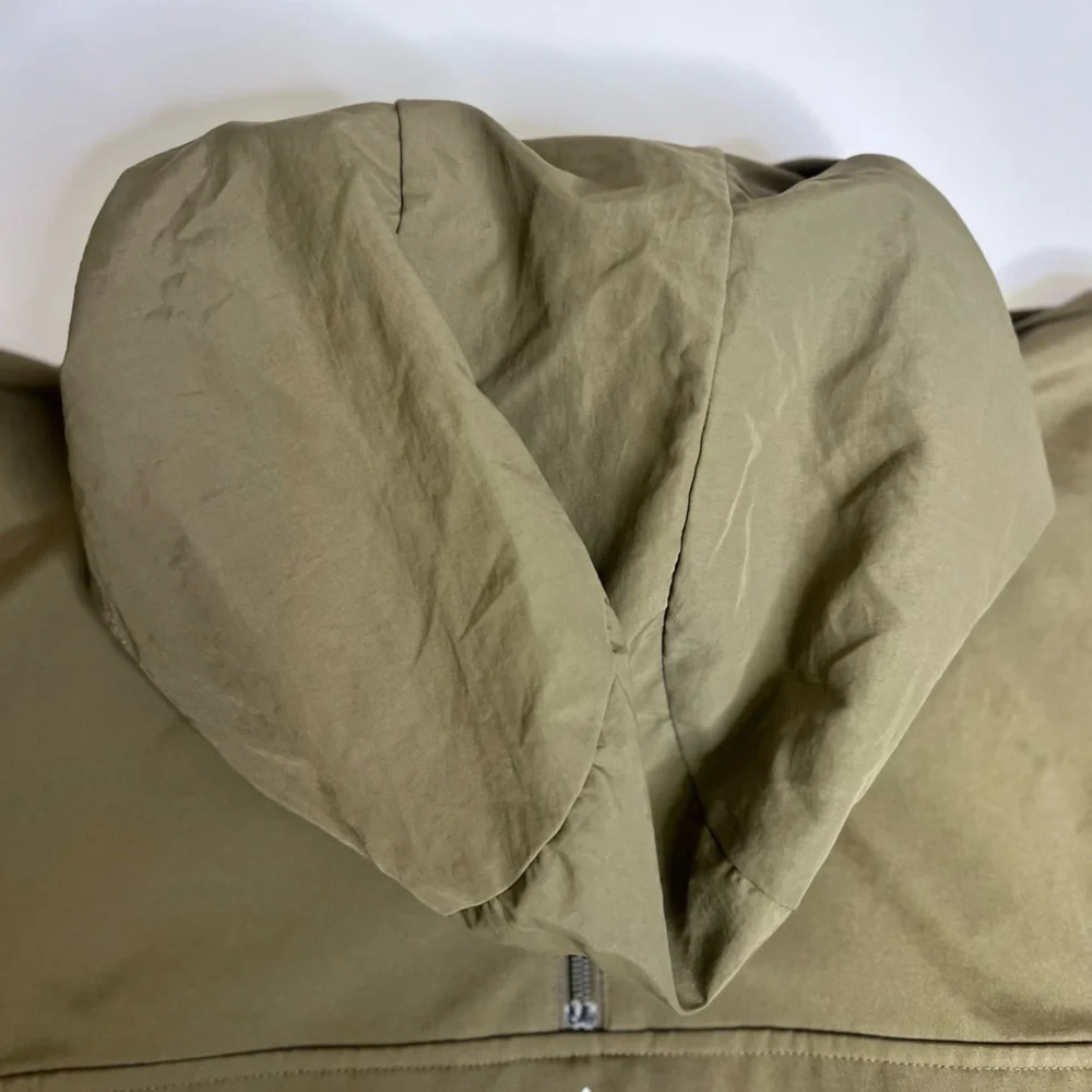 Adidas Khaki Green Track Jacket - Size Medium - Picture 6 of 8